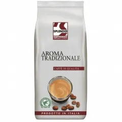 Splendid Aroma Tradizionale Espresso 1 kg en grains entiers, certifié RA
